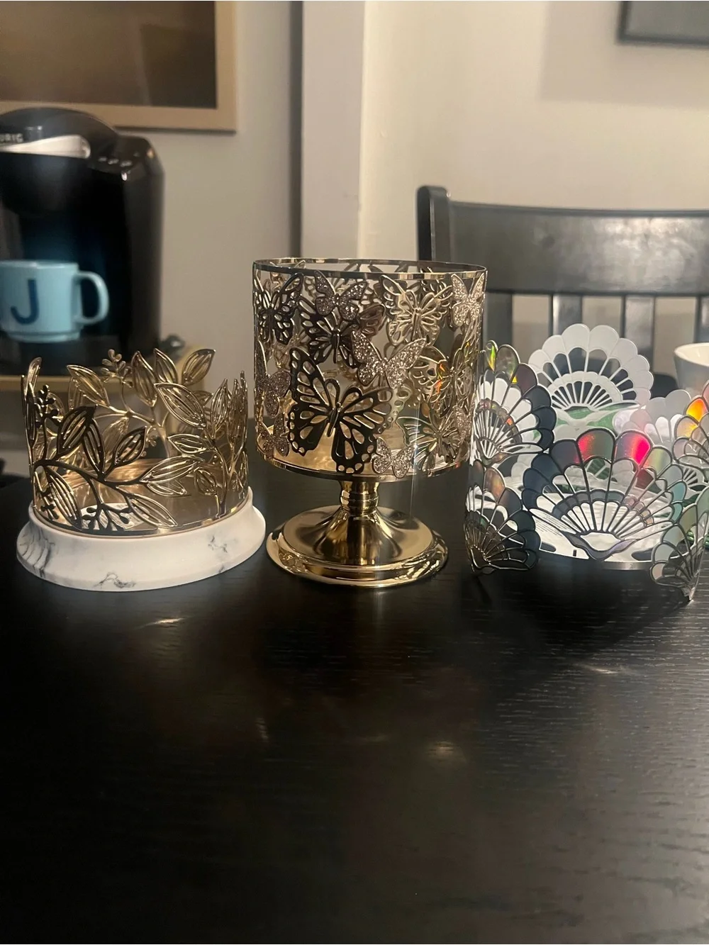 Bath & Body Works 3-piece 3-wick candle holder bundle (All are NWT)